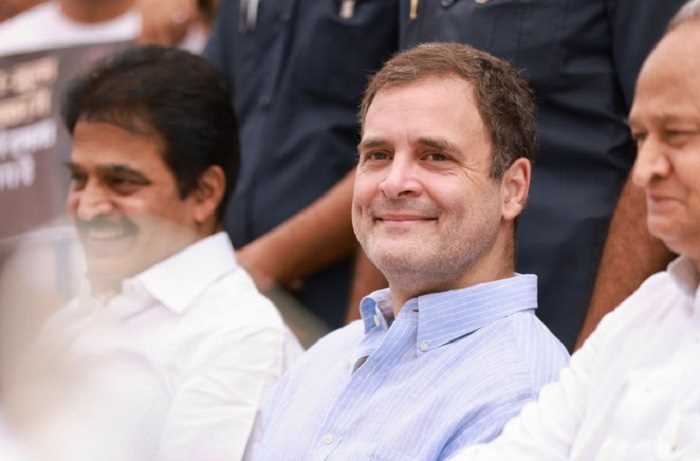 ईडी दफ्तर से बाहर निकले राहुल गाँधी -लंच के बाद फिर होगी पूछताछ